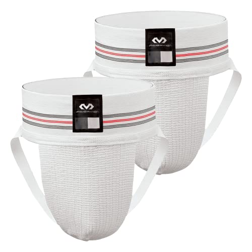 McDavid Athletic Jock Strap Adult Men's, Baseball Protection & More Sports, Black & White - Image 1