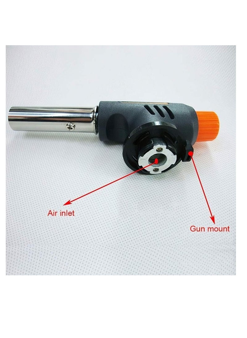 PAMEER Mini Blow Lighter Gas Burner, Adjustable Flame, Multi-Purpose Butane Propane Torch, Culinary Torch for BBQ, Cooking Torch, Kitchen Torch, Flame Gun, Baking.  - Image 5