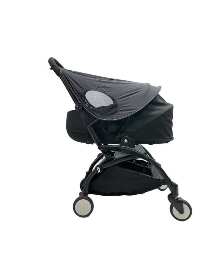 Iywish Baby Stroller Sun Shade Sun Protection Sun Shade for Strollers Car Seats Pram Pushchair Buggy Stroller Sunshade Parasol Sun Rain Shade Canopy Cover Awning Anti-UV Toddlers Stroller Canopy Sun Shade - Image 4