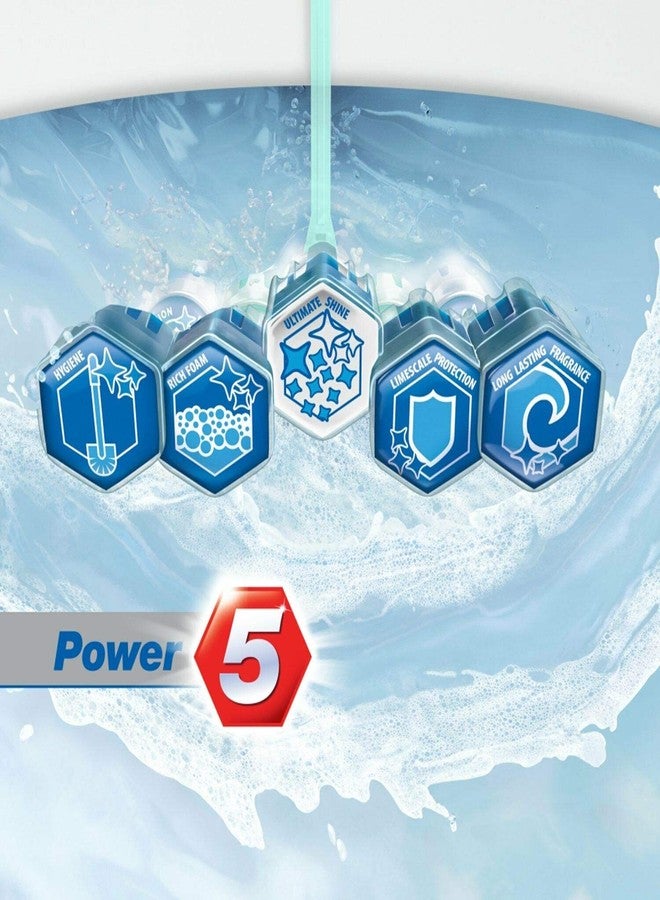Domestos Power 5 Ocean Toilet Rim Block 55g - Image 4