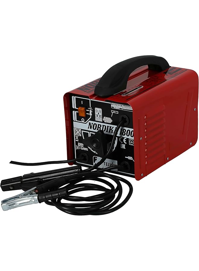 TELWIN Nordika 1800 Corded Welding Machine Red And Black - Image 2
