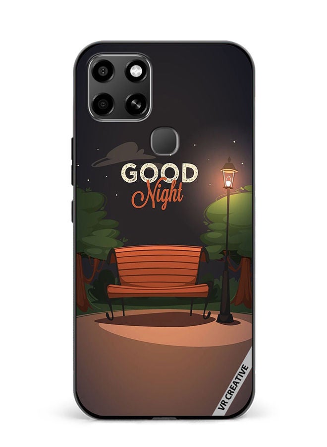 VR CREATIVE Protective Case Cover For Infinix Smart 6 Good Night Design Multicolour - Image 1