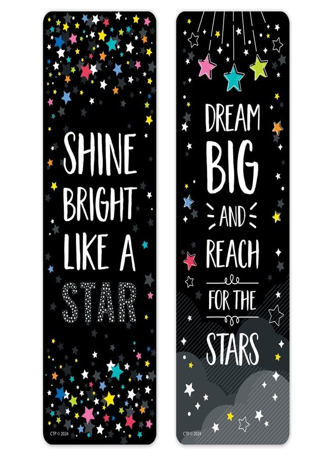كريتيف تيتشنغ بريس CTP Star Bright Positive Mindset Bookmark Top Classroom and Homeshool (Creative Teaching Press 10944) - Image 1