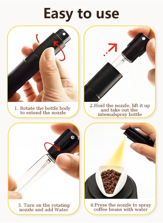 Litus - Coffee Beans Weighing Tray Set, With Anti-static Spray Bottle And Coffee Spoon - Image 1
