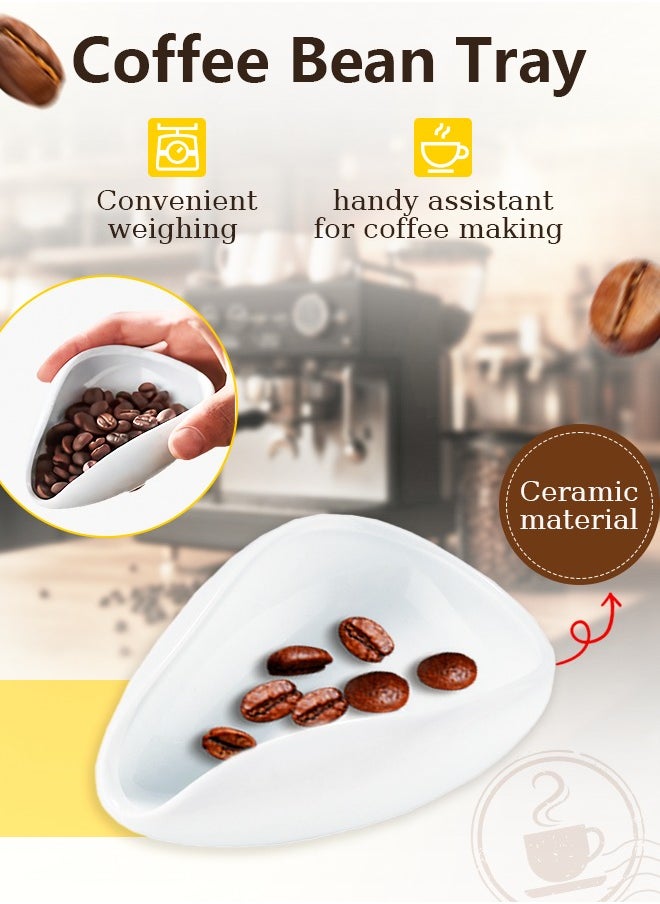 Litus - Coffee Beans Weighing Tray Set, With Anti-static Spray Bottle And Coffee Spoon - Image 1
