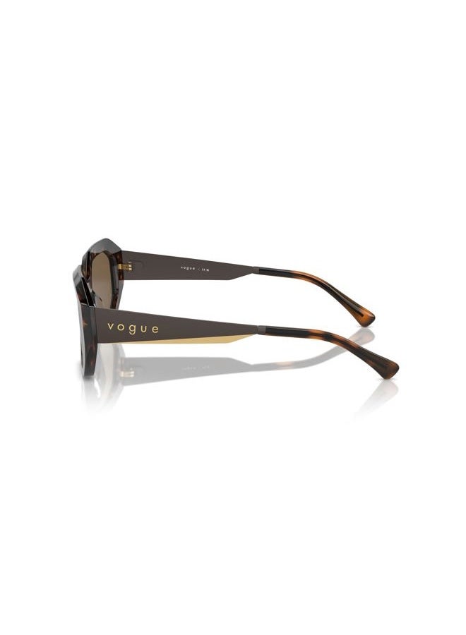 Vogue 0VO5554S 0VO5554S Acetate Irregular Sunglasses - Image 3