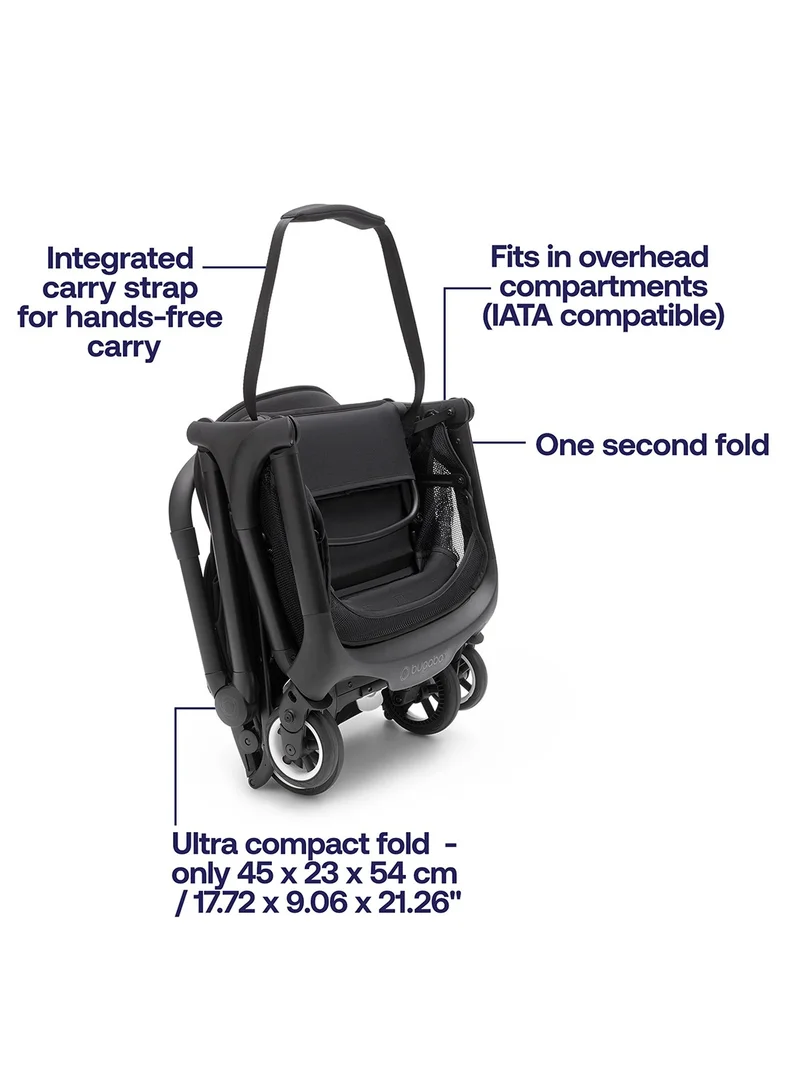 Bugaboo Butterfly 1 Second Fold Ultra Compact Stroller Lightweight And Compact Great For Travel, Desert Taupe