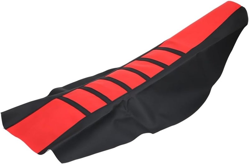 Vuzmode Pro Ribbed Rubber Gripper Motorcycle Seat Cover - Image 5