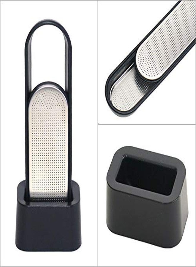 KINTO 27327 LOOP Tea Strainer, Black, Gift - Image 2