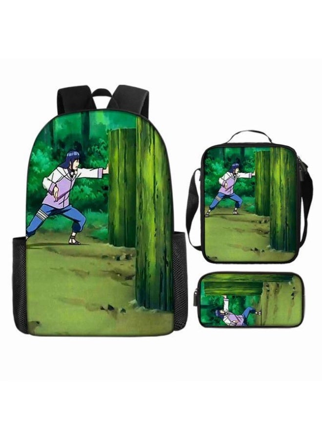 عام حقيبة ظهر مطبوعة بالرسوم المتحركة + حقيبة يد + مجموعة حقيبة قلم، مجموعة حقيبة عملية من ثلاث قطع (يتوفر الطلاب والأطفال والأصدقاء وتسلق الجبال وما إلى ذلك) - 69 - Image 2