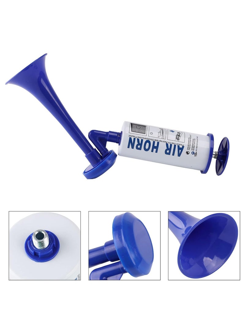 مخطوطات بوق هوائي محمول قابل لإعادة الاستخدام، بوق مضخة هواء من الألومنيوم للسلامة البحرية، ومناسبات التخرج الرياضية، وأعياد الميلاد، والحفلات، والاحتفالات - Image 3