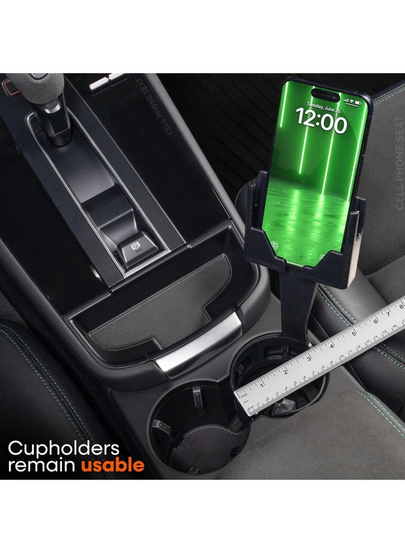 SHENYU Multi functional Cup Holders and Portable 2-in-1 Cup Holder for Compatible with All Smartphones Beverage Cans Car Cup Holders Automotive Interior Accessories - Image 3