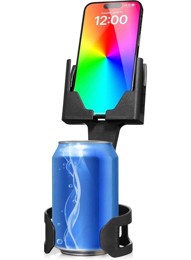 SHENYU Multi functional Cup Holders and Portable 2-in-1 Cup Holder for Compatible with All Smartphones Beverage Cans Car Cup Holders Automotive Interior Accessories - Image 1