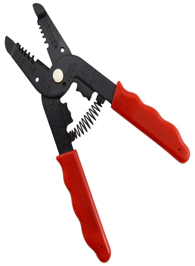 EX ELECTRONIX EXPRESS 7 in 1 Hand Tool for 10-18 AWG Wire Stripper, Cutter, Pliers, Wire Loop, Terminal Crimper by EX ELECTRONIX EXPRESS - Image 1