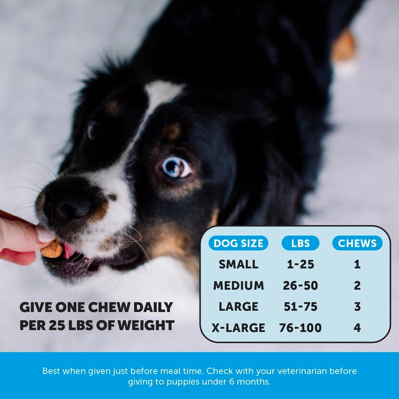 Pet Honesty Omega Skin Health Chews for Dogs, Alaskan Salmon Oil, Omega-3 Fish Oil, Krill, Spirulina, Omega-3s, Healthy Skin & Coat, Itchy Skin, Dog Allergies, May Reduce Shedding (90 Count) - Image 4