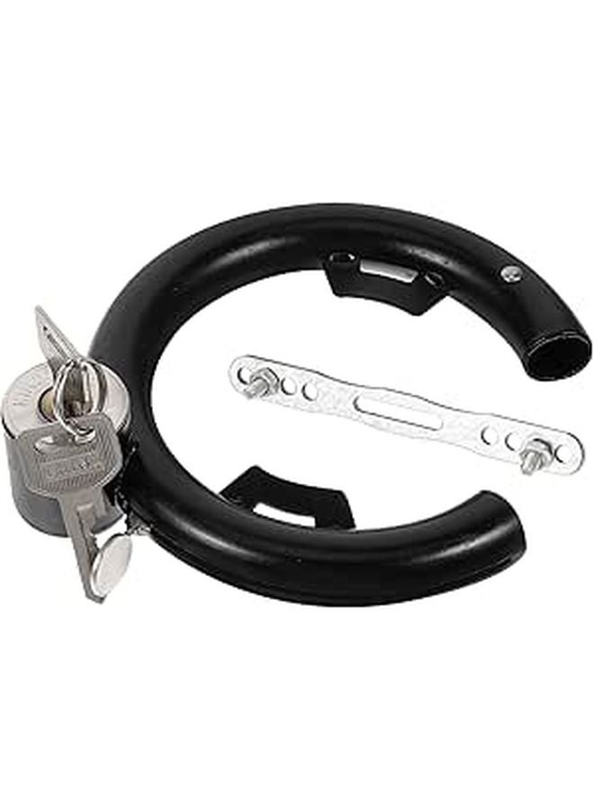 Heavy Duty Round Bike Lock with Helmet Security Reusable for Daily Use - Image 1