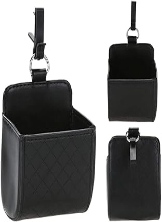 Holder and Small Items Made of Leather for Car