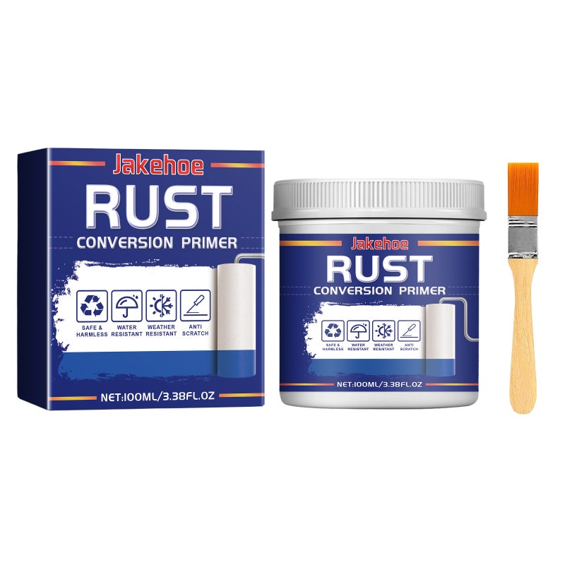 Jakehoe Anti-Rust Conversion Primer Metal Paint Anti-Rust Radiator Conversion Renovation Coating Primer Conversion Agent - Image 1