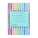 eatsleepdoodle Original Doodle Washable Markers Pastel Colors Pack of 10 DoubleEnded Felt Tip WashOut Fabric Markers - Image 3