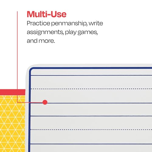 School Smart Lined Dry Erase Boards, 12 x 18 Inches, Pack of 10 - Image 5