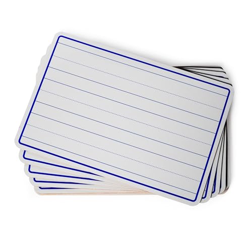 School Smart Lined Dry Erase Boards, 12 x 18 Inches, Pack of 10 - Image 4