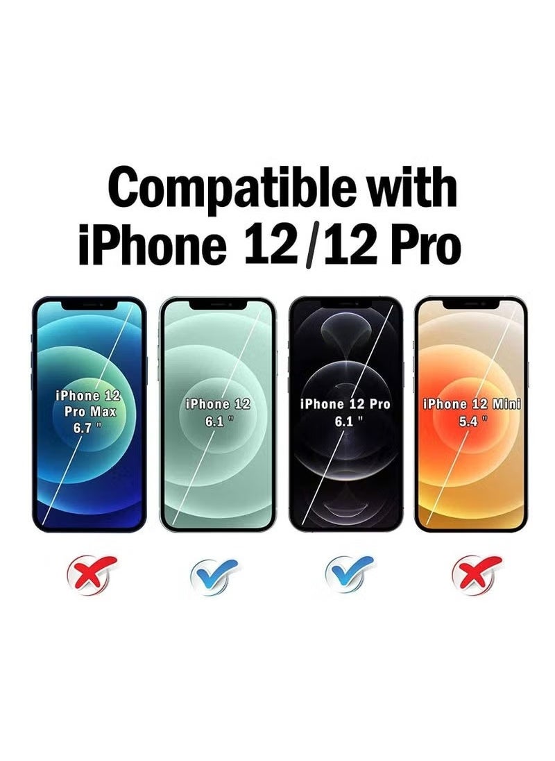 TIGER Screen Protector for iPhone 12 Pro & iPhone 12 – Tempered Glass 9H Hardness, Bubble-Free, Easy to Install – Ultimate Protection Against Scratches, Drops, and Dust – HD Clarity & Touch Sensitivity  - Image 2