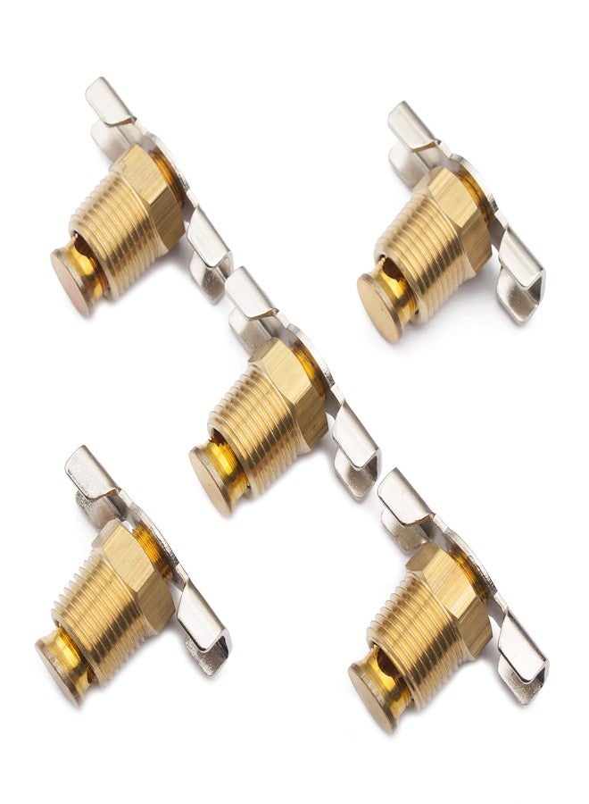 LTWFITTING New Brass Drain Cock 3/8 NPT Air Ride Suspension (Pack of 5) - Image 1