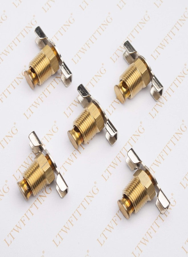 LTWFITTING New Brass Drain Cock 3/8 NPT Air Ride Suspension (Pack of 5) - Image 5