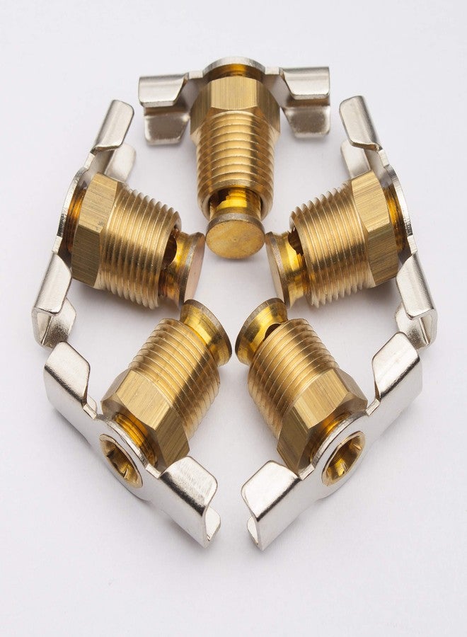 LTWFITTING New Brass Drain Cock 3/8 NPT Air Ride Suspension (Pack of 5) - Image 4