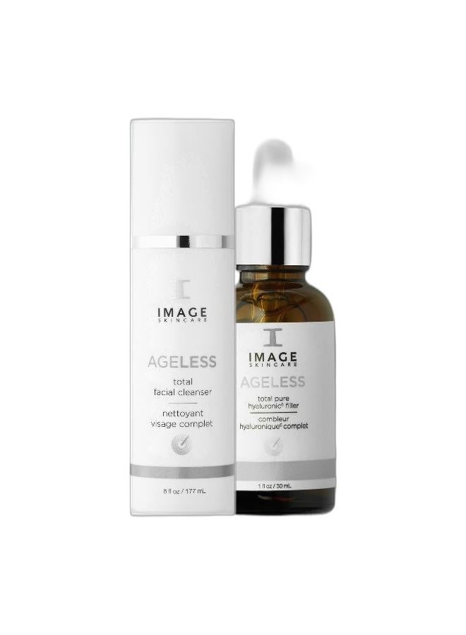 IMAGE SKINCARE Ageless Rejuvenating Duo cleanser 117 g & serum 30 ml - Image 1