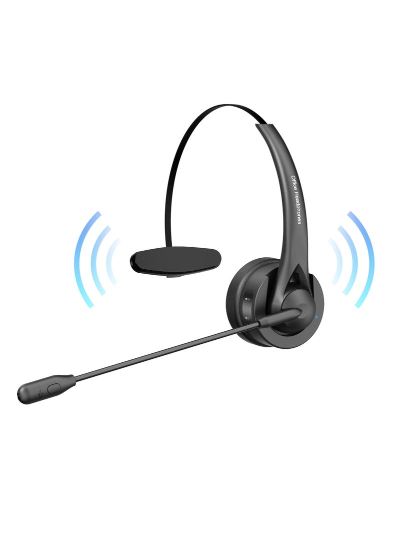 Generic Single Ear Head-Mounted Wireless Headset  - Image 3