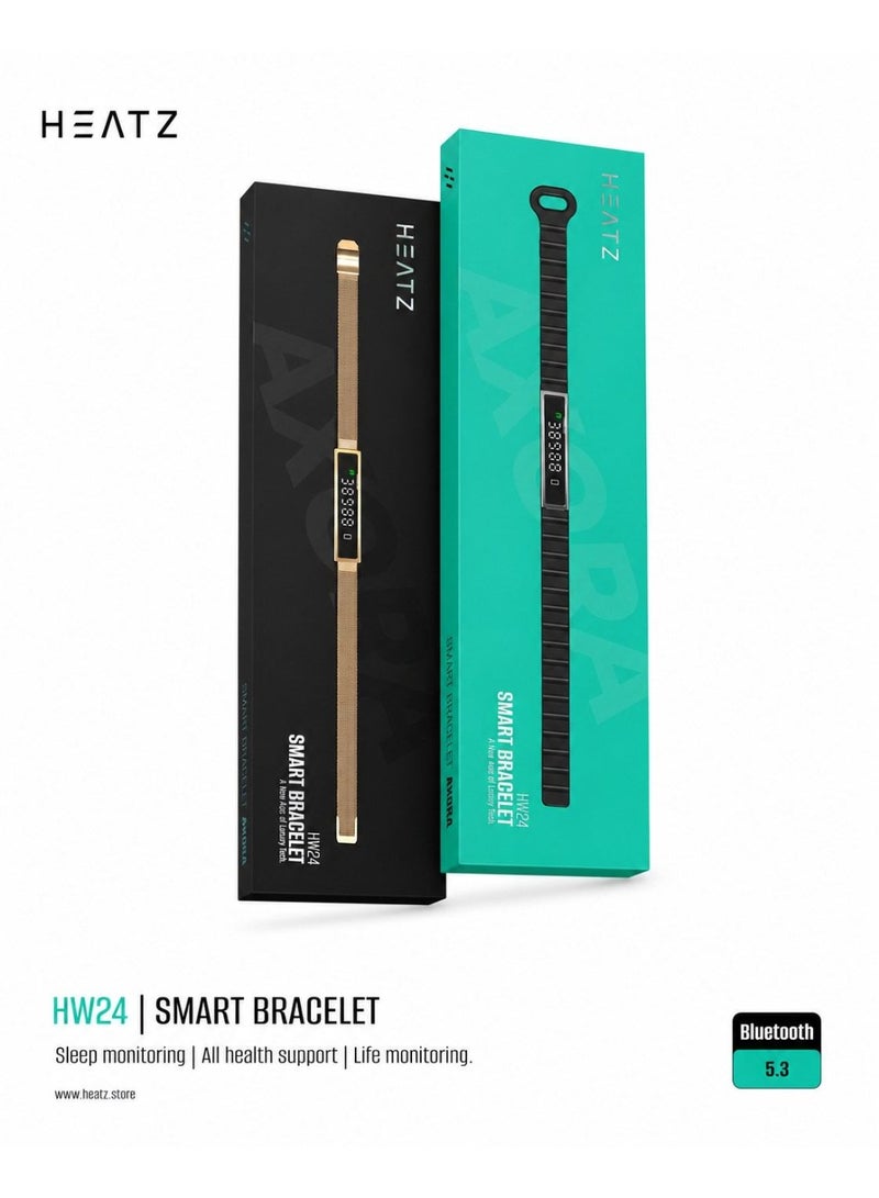 HEATZ Smart Bracelet HW24 – Fitness Tracker with Heart Rate Monitor, Sleep Tracking & Activity Tracking - Image 3