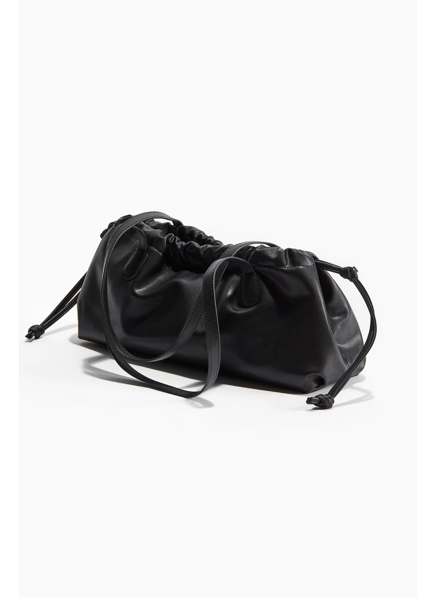 H&M Drawstring-Detail Shoulder Bag