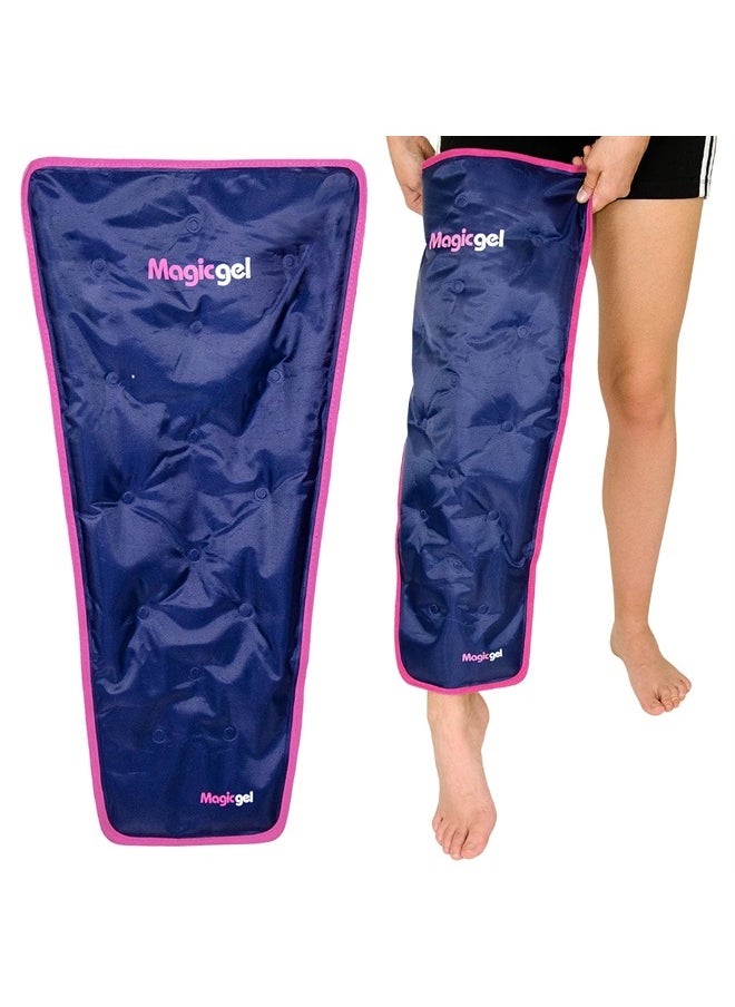 Magic Gel Leg Ice Pack - Professional Cold Therapy - Reduces Pain, Swelling & Inflammation - Reusable for Injuries, Sprains, Arthritis & More (by Magic Gel)  - Image 1
