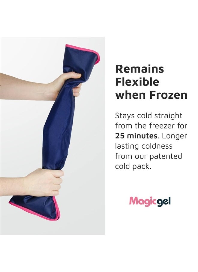 Magic Gel Leg Ice Pack - Professional Cold Therapy - Reduces Pain, Swelling & Inflammation - Reusable for Injuries, Sprains, Arthritis & More (by Magic Gel)  - Image 4