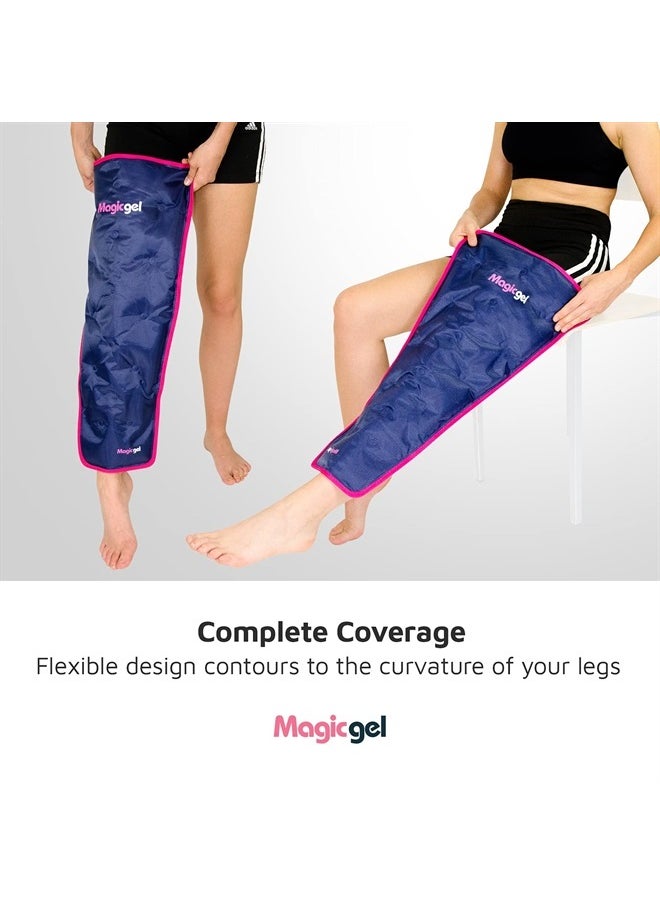 Magic Gel Leg Ice Pack - Professional Cold Therapy - Reduces Pain, Swelling & Inflammation - Reusable for Injuries, Sprains, Arthritis & More (by Magic Gel)  - Image 5