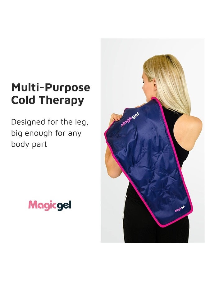 Magic Gel Leg Ice Pack - Professional Cold Therapy - Reduces Pain, Swelling & Inflammation - Reusable for Injuries, Sprains, Arthritis & More (by Magic Gel)  - Image 3