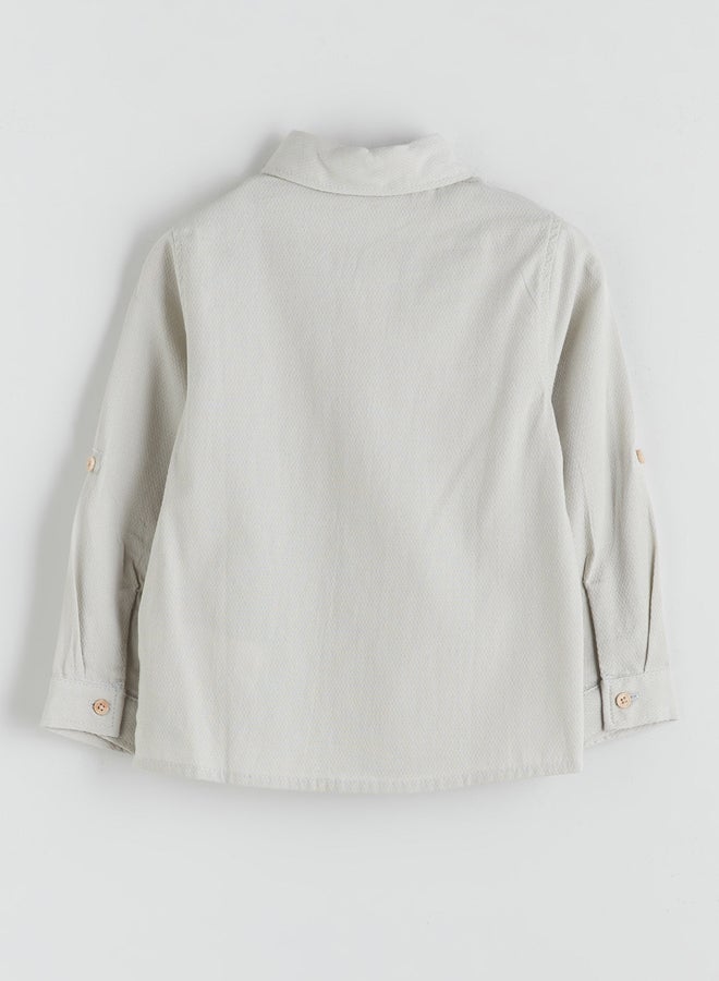 ال سي وايكيكي قميص الأولاد بأكمام طويلة أساسية - Image 4