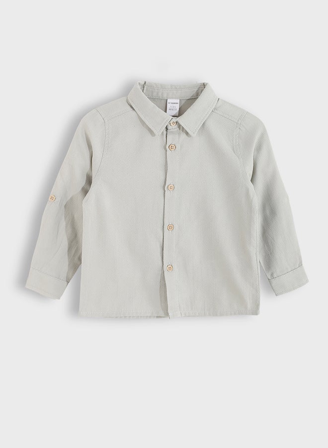 ال سي وايكيكي قميص الأولاد بأكمام طويلة أساسية - Image 2