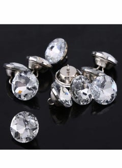 واي آند دي Crystal Buttons, 50 Pcs 20mm for Sewing Furniture Dress, Clothes Crafts Sofa Headboard decoration (20 mm x Pcs)  - Image 2