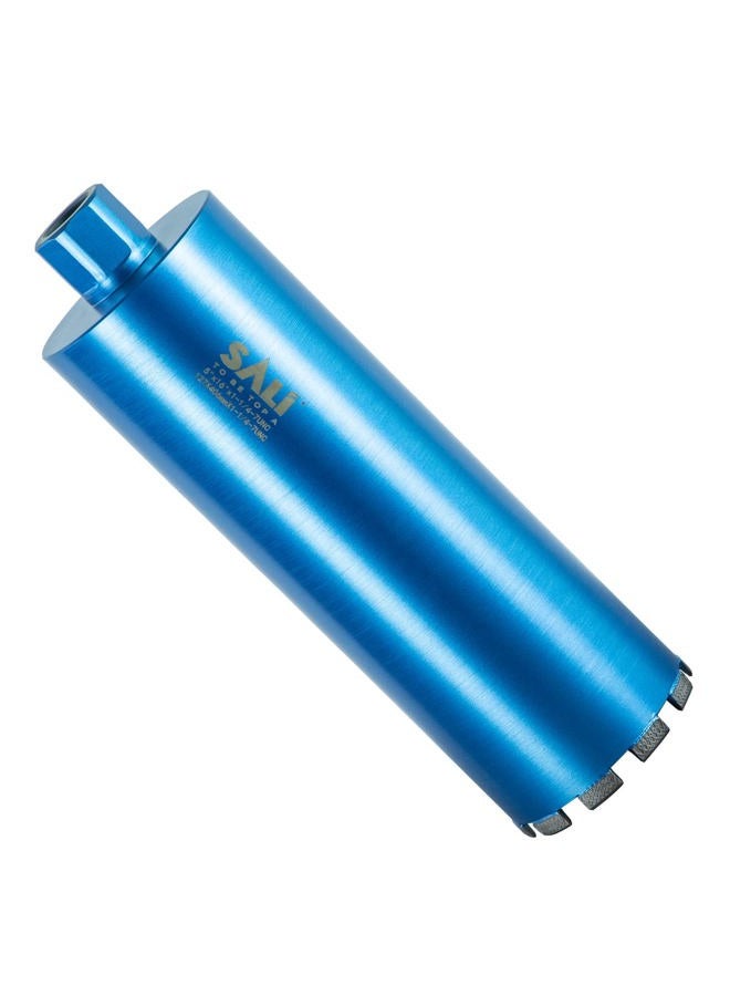 SALI Wet Diamond Core Drill Bits 5"/127mm Diameter Core Drill Bit, 15"/380mm drilling depth Concrete Core Drill Bit, 1-1/4-7" Thread Core Bit Turbo Laser-Welded Segments for Cured Concrete with Rebar, - Image 1