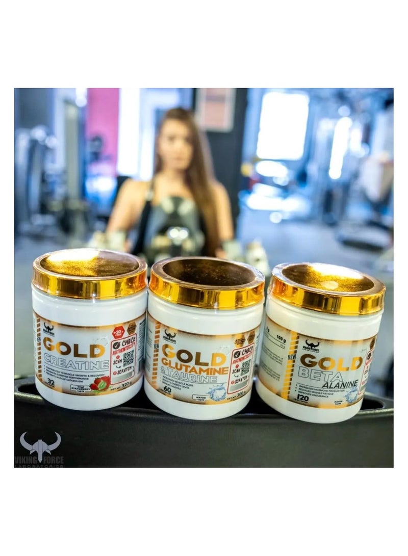 VIKING FORCE LABORATORIES Gold Beta Alanine - 240g, Natural Flavor Pre-workout Endurance Booster - 120 Servings Supports Muscle Stamina & Performance - Image 3