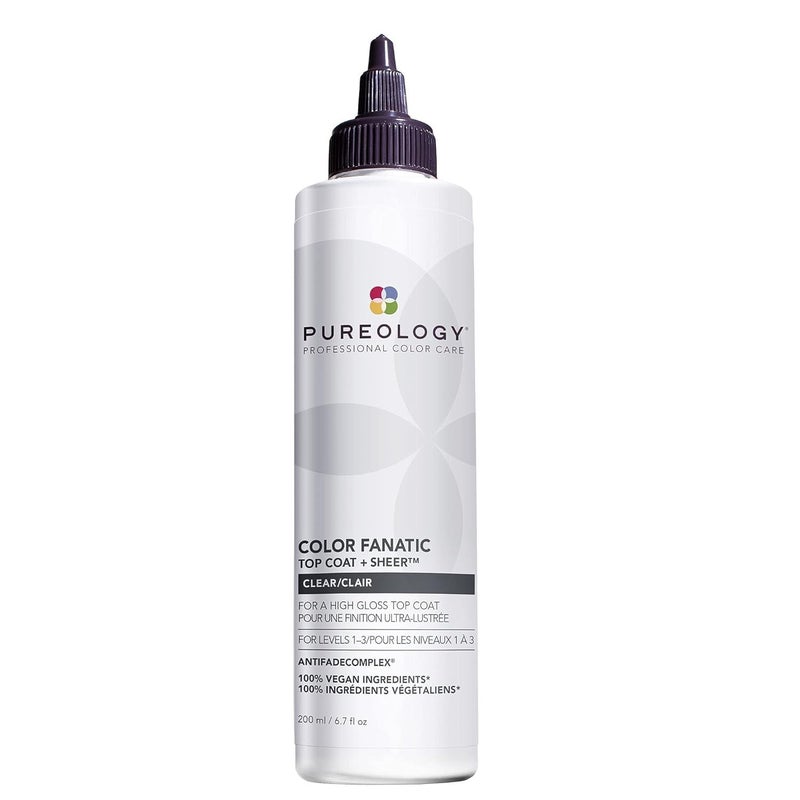 PUREOLOGY Pureology Color Fanatic Top Coat + Tone - Maintains Hair Color Treatment, Adds Vibrancy to Natural Hair Color, Smooths & Adds Shine