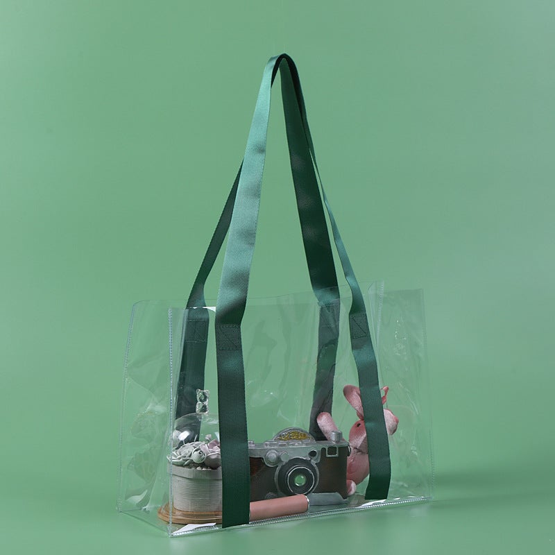 PVC Gift Bag with Custom Logo, Rainbow Laser, Shopping Bag - Image 2