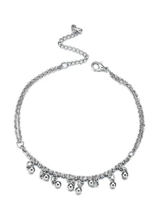 Generic - Alloy Small Bell Decor Anklet Chain - Image 1