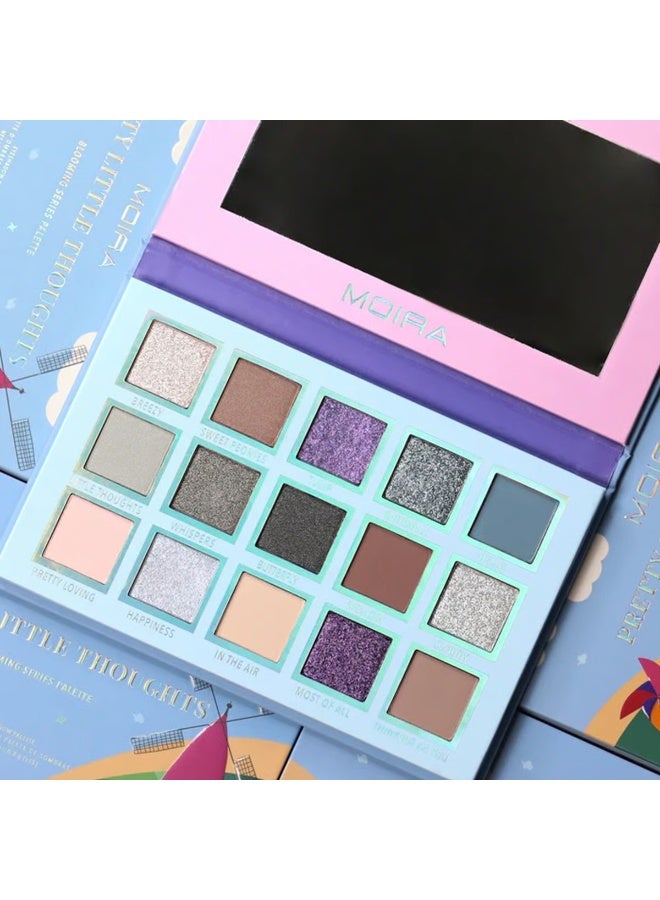 Moira Pretty Little Thoughts Eyeshadow Palette 12g - Image 4