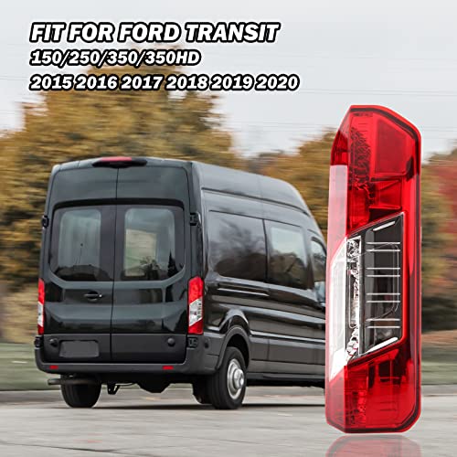 MOFOAP Tail Light For Ford Transit T150 T250 T350 350HD 2015-2020,Tail Light Assembly Ford Transit Rear Tail Lamp Right Passenger Side - Image 5