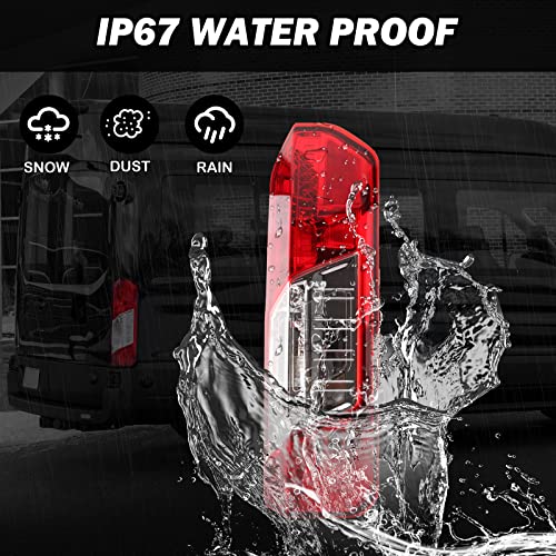 MOFOAP Tail Light For Ford Transit T150 T250 T350 350HD 2015-2020,Tail Light Assembly Ford Transit Rear Tail Lamp Right Passenger Side - Image 2
