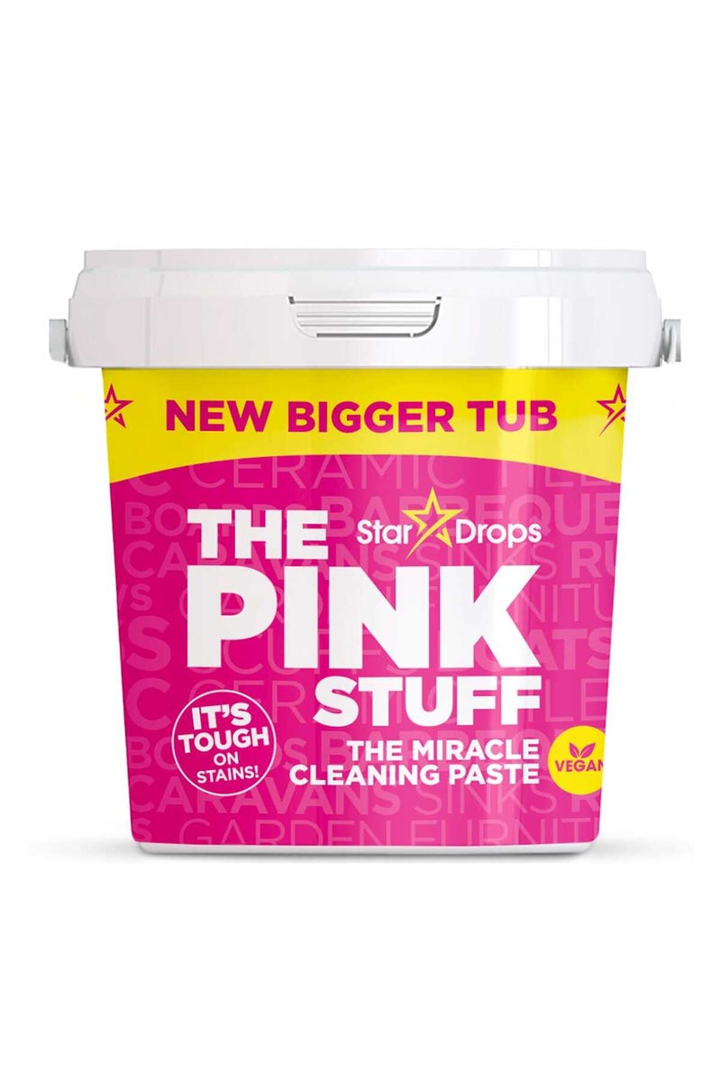 Versatile Pink Miracle Cleaning Paste for Tough Stains - All-Purpose Vegan Scrubber
