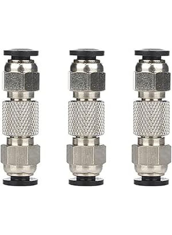 3Pcs PTFE Pneumatic Connector Fitting Tube Coupler Straight For 3D Printer Accessories - Image 1
